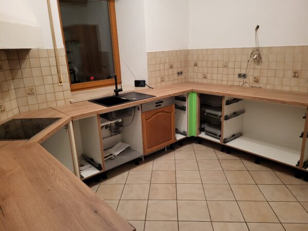 U - Küche mit 135 ° Ecklösung – Bild 5