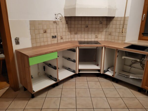 U - Küche mit 135 ° Ecklösung – Bild 6