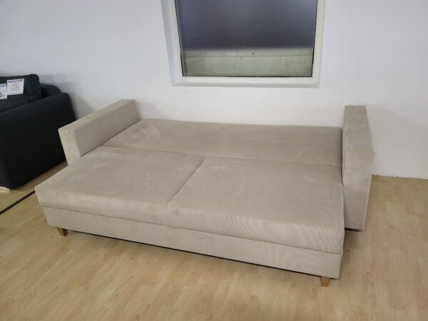 3-Sitzer mit Schlaffunktion und Federkern. – Bild 3