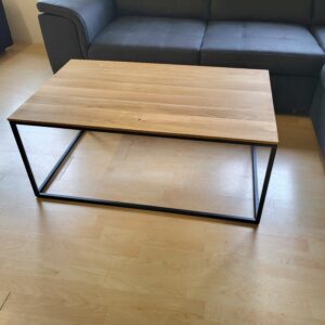 Couchtisch Eiche massiv, Natur geölt