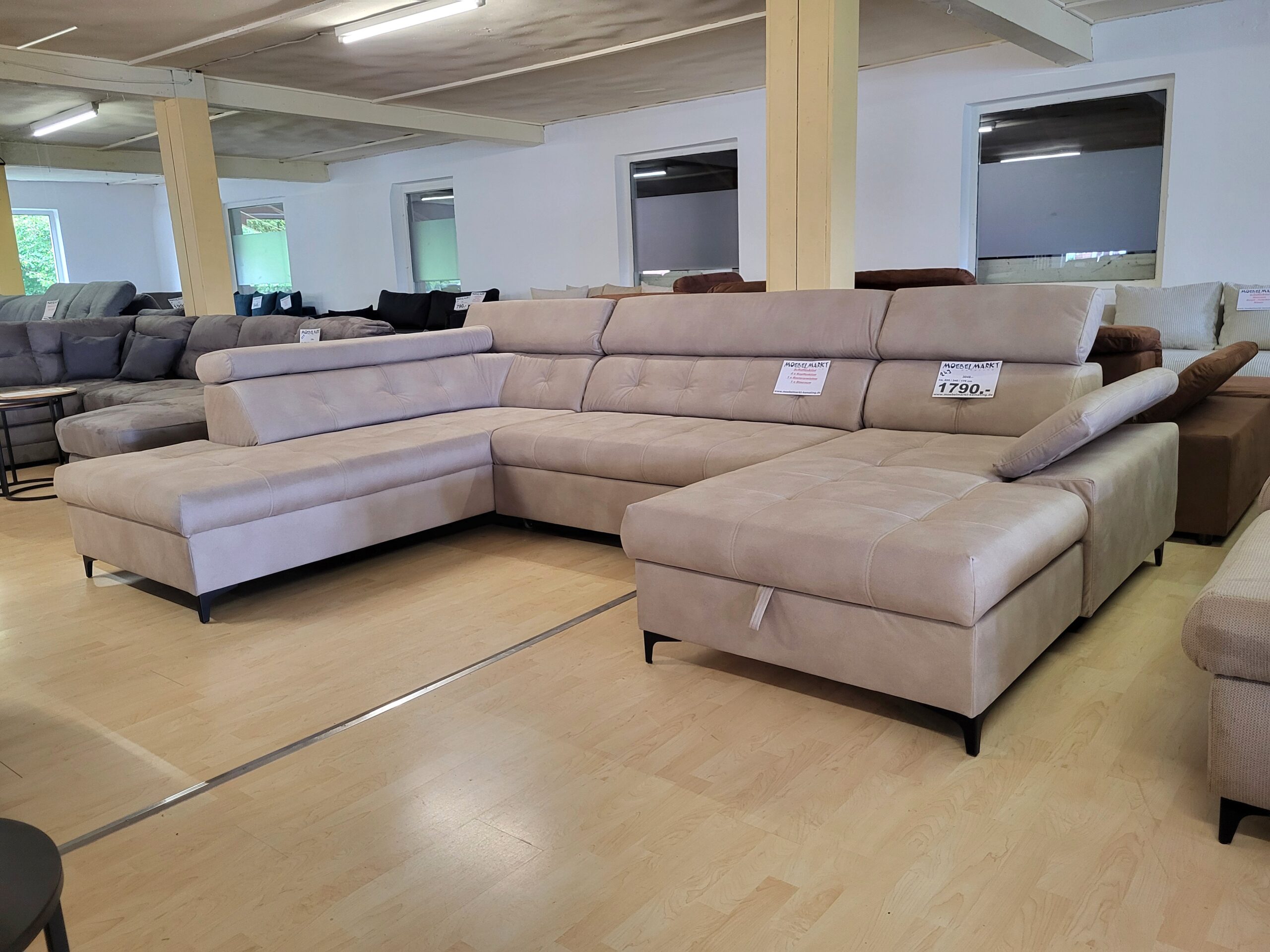 MEGA U-Couchgarnitur – Bild 2