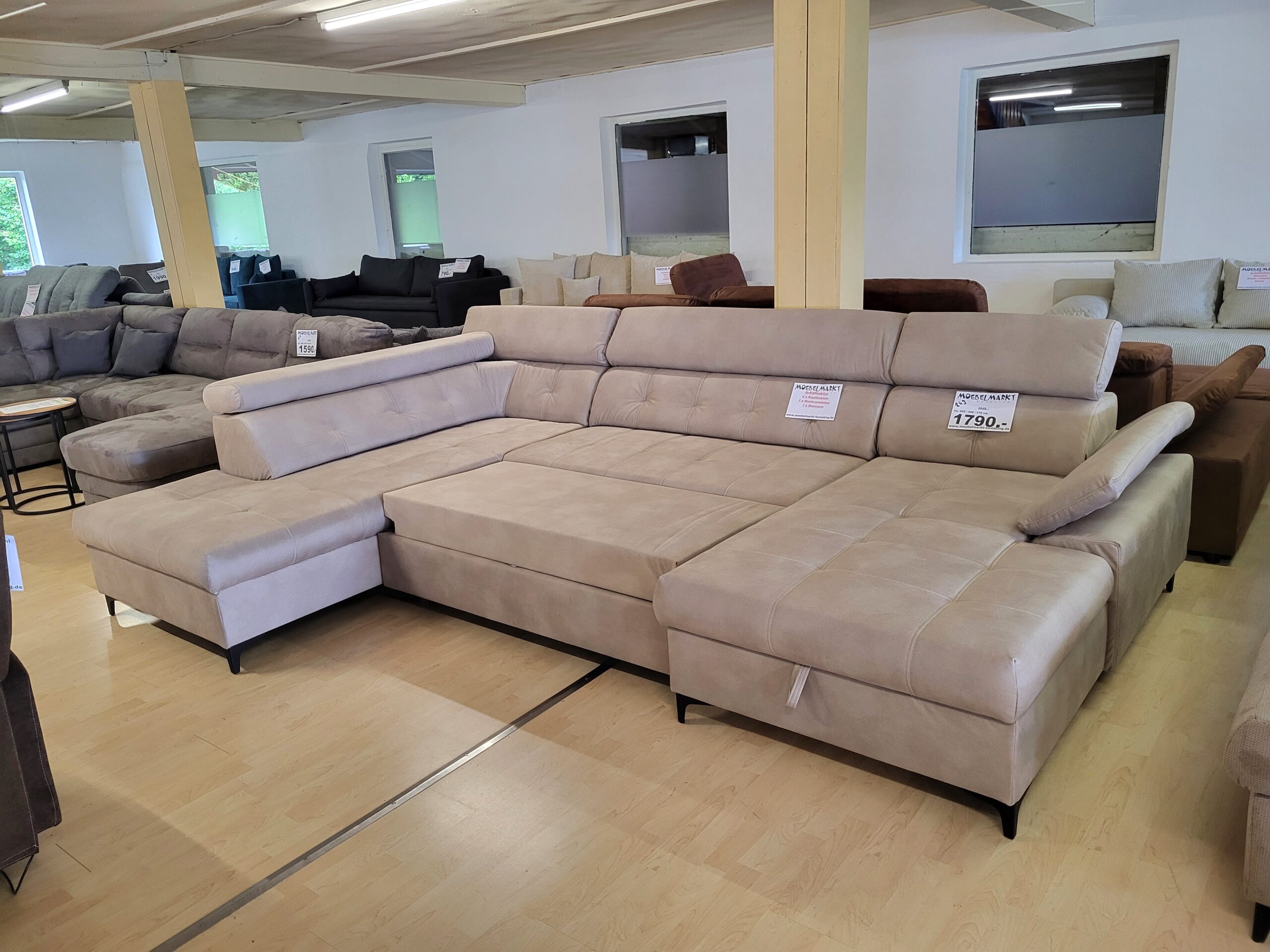 MEGA U-Couchgarnitur – Bild 4