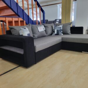 Ecksofa mit Regal
