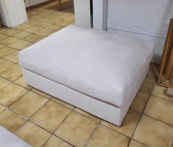 MEGA - BIG SOFA mit Hocker, inkl. Federkern – Bild 6