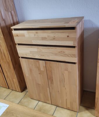 Schuhschrank Kernbuche massiv