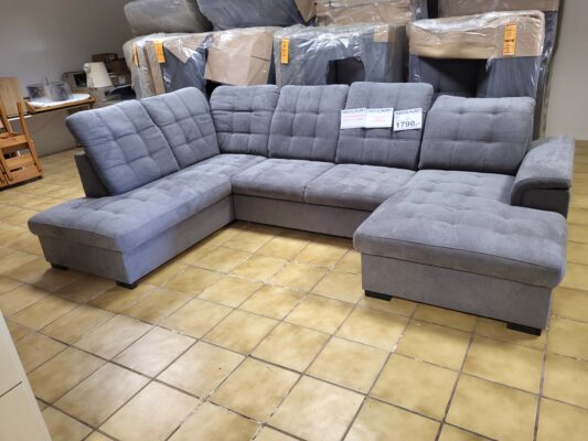 MEGA U-Couchgarnitur XXL