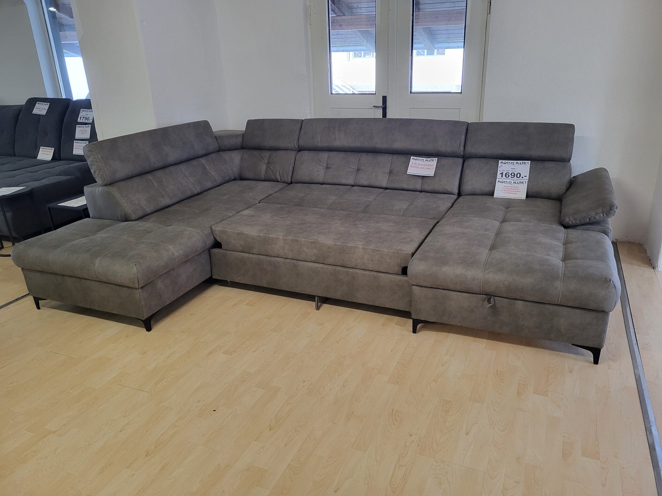 MEGA - U-Couchgarnitur XXL – Bild 2