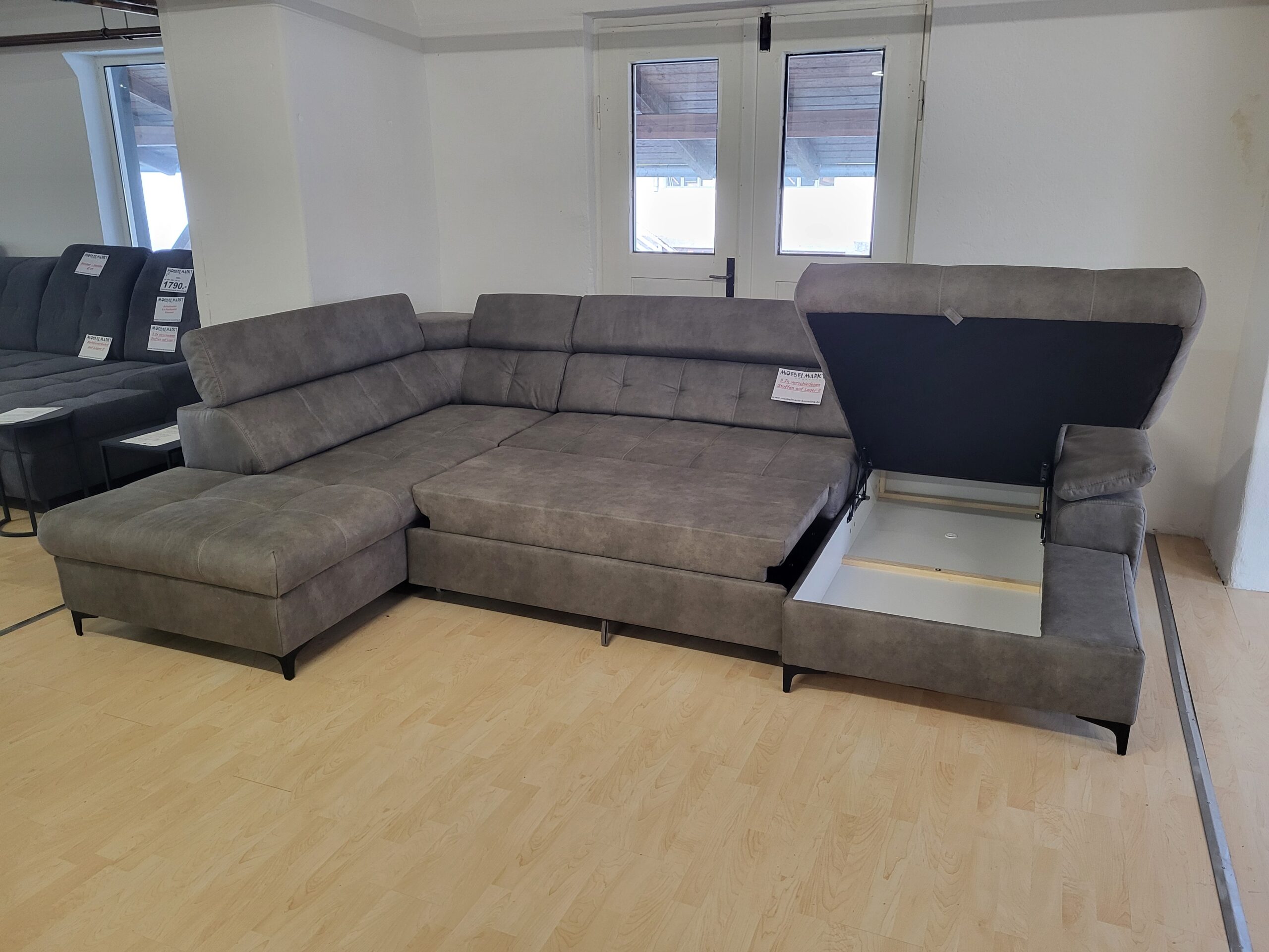 MEGA - U-Couchgarnitur XXL – Bild 3