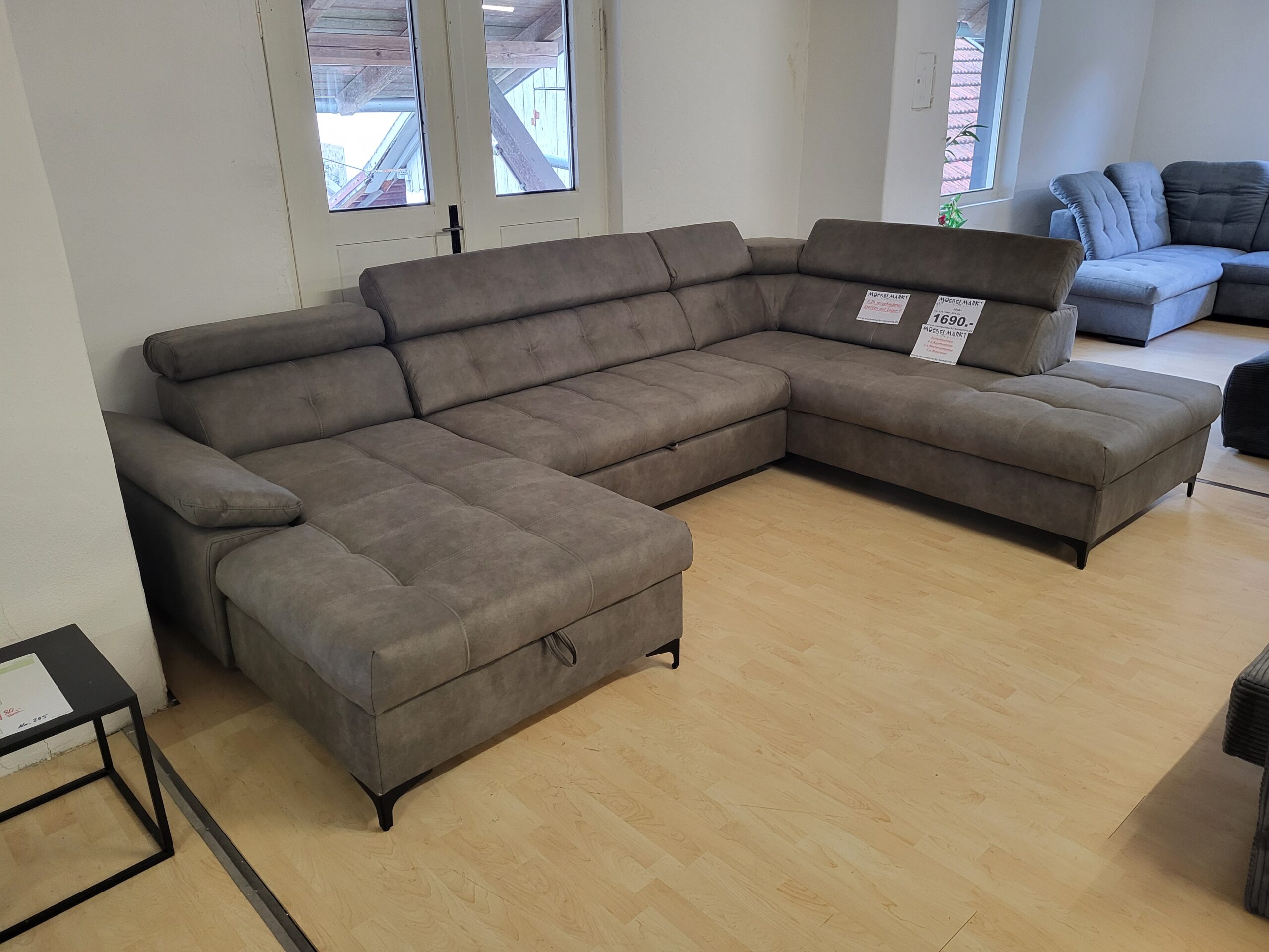 MEGA - U-Couchgarnitur XXL