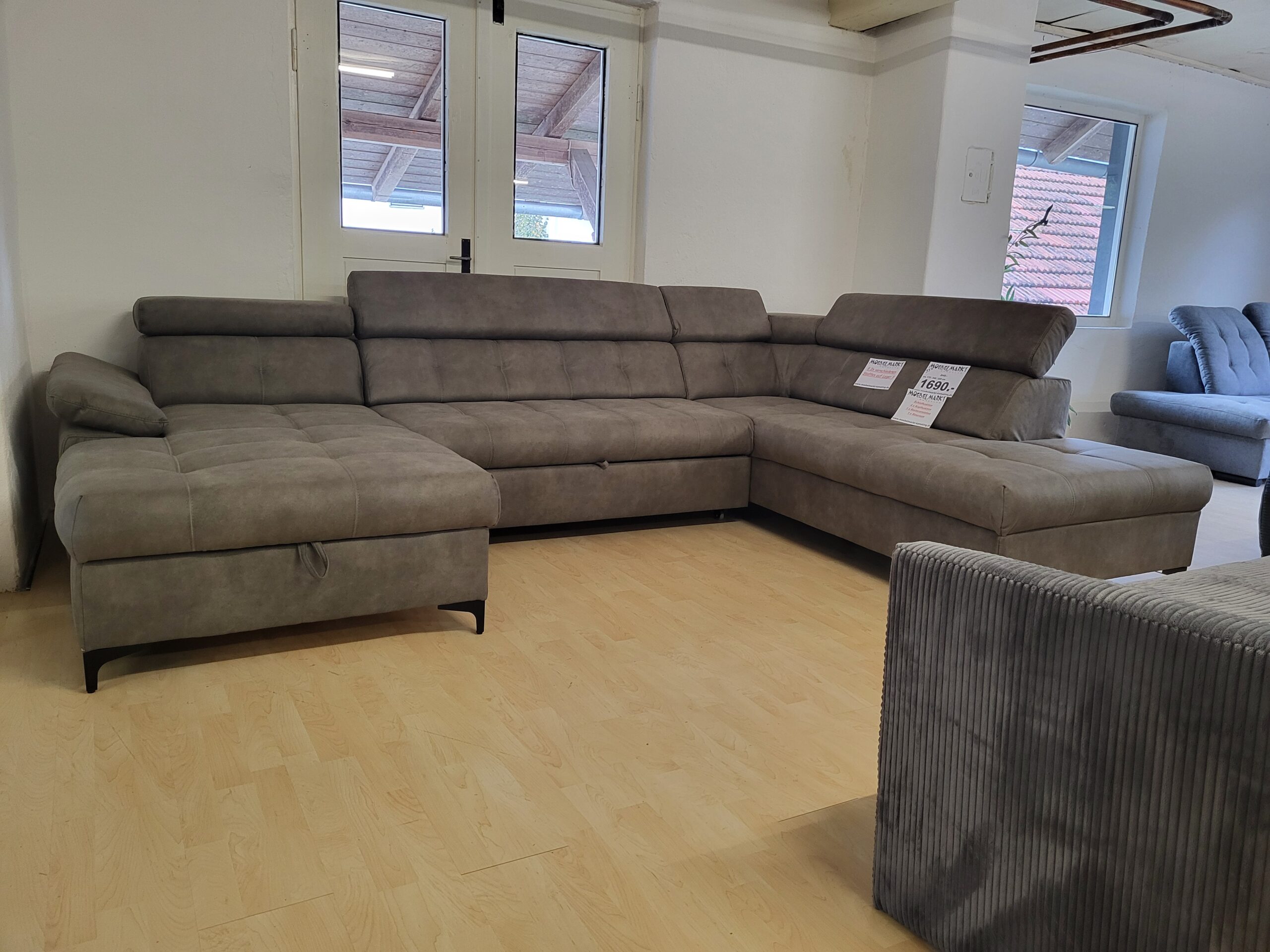 MEGA - U-Couchgarnitur XXL – Bild 2