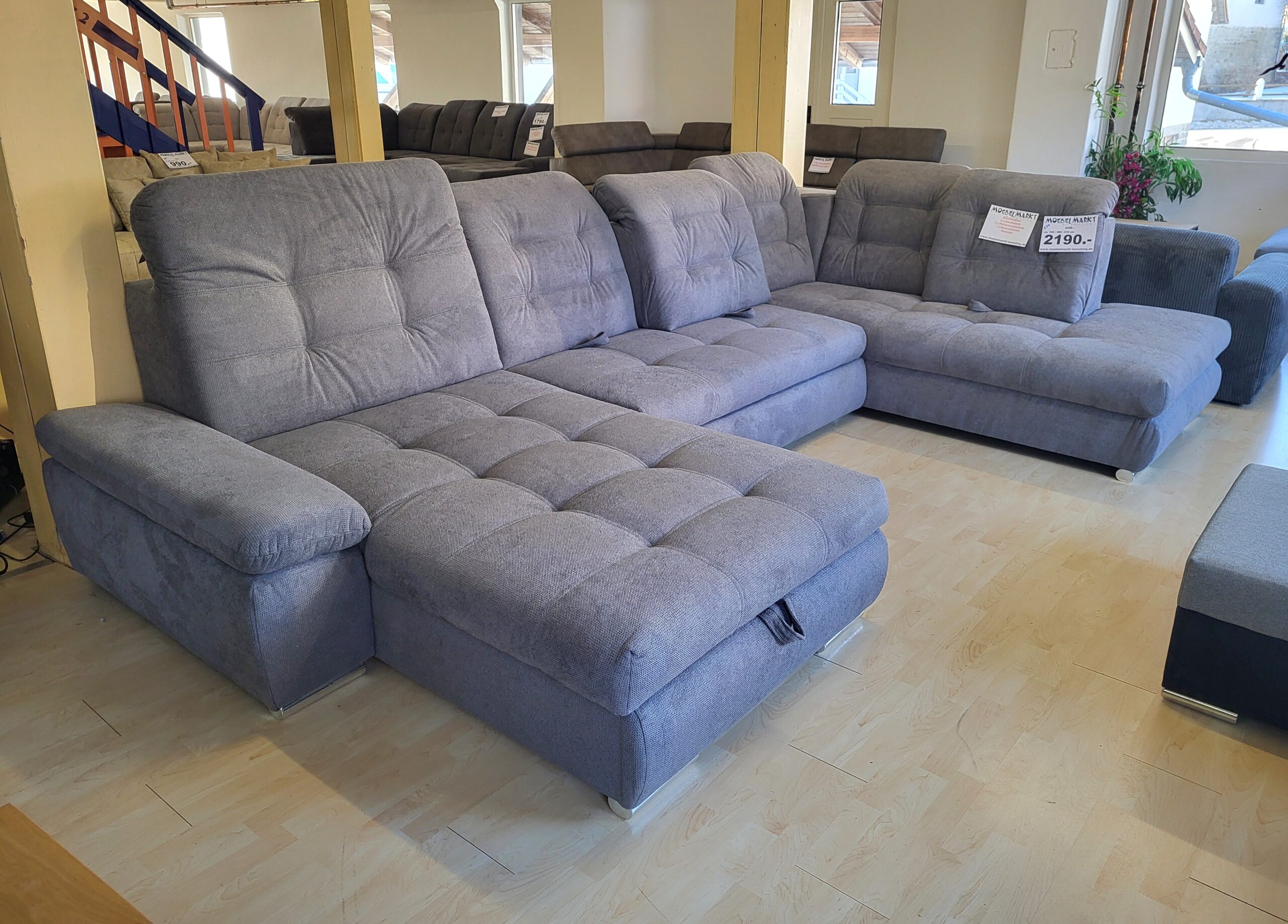 MEGA U – Couchgarnitur XXL