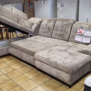 MEGA – U-Couchgarnitur XXL, Komfort – Sitzhöhe 47 cm – Bild 6