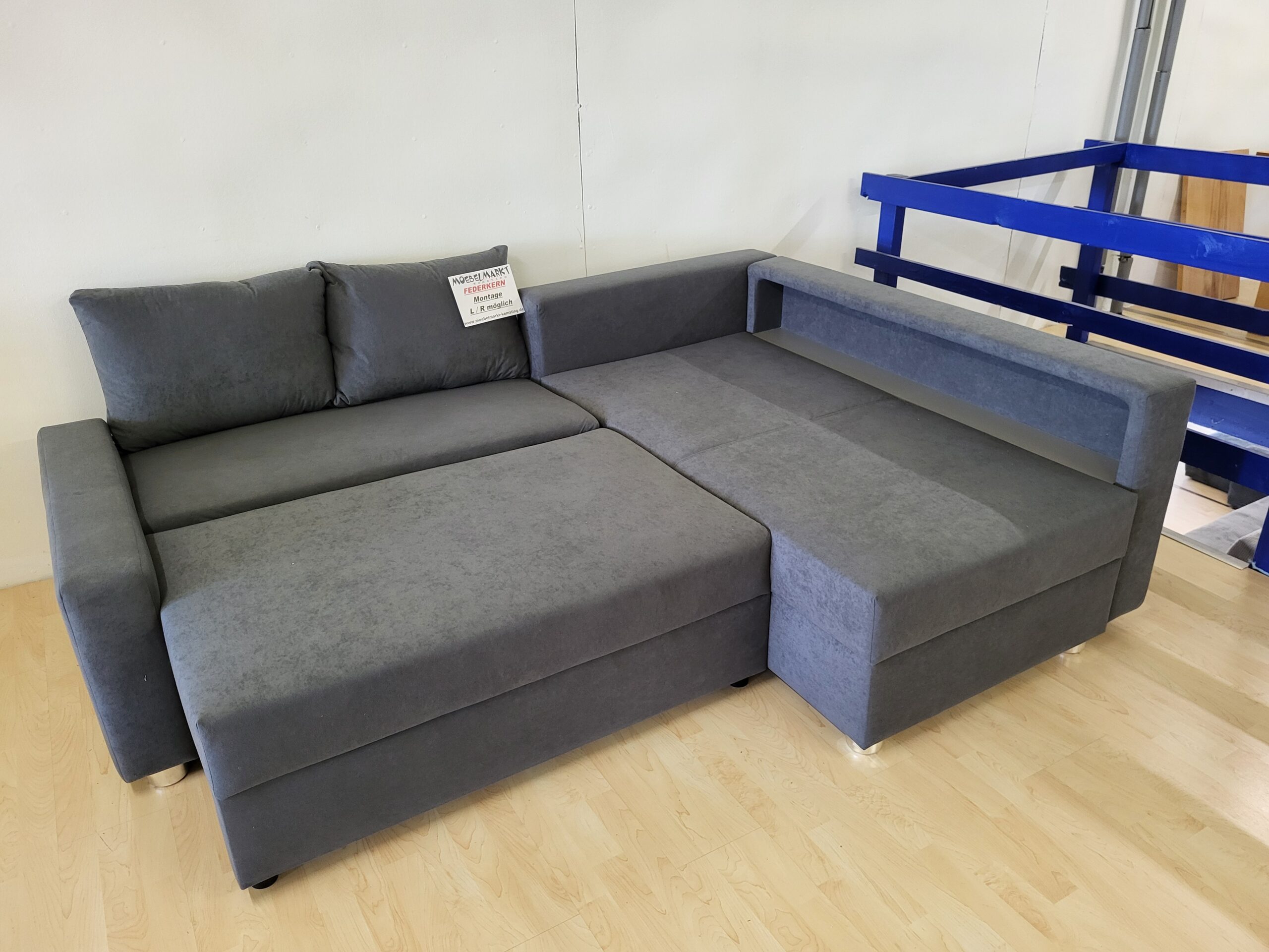 Ecksofa mit Federkern – Bild 5