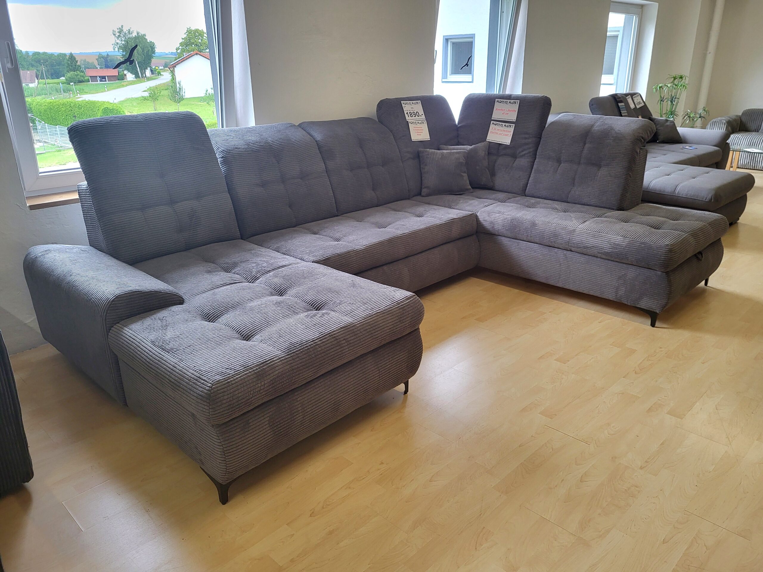 MEGA – U-Couchgarnitur XXL. – Bild 6