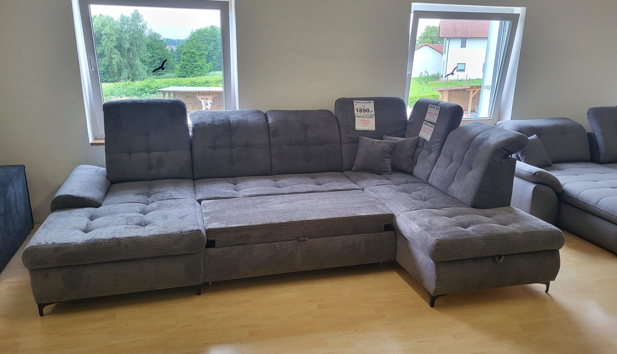MEGA – U-Couchgarnitur XXL. – Bild 3